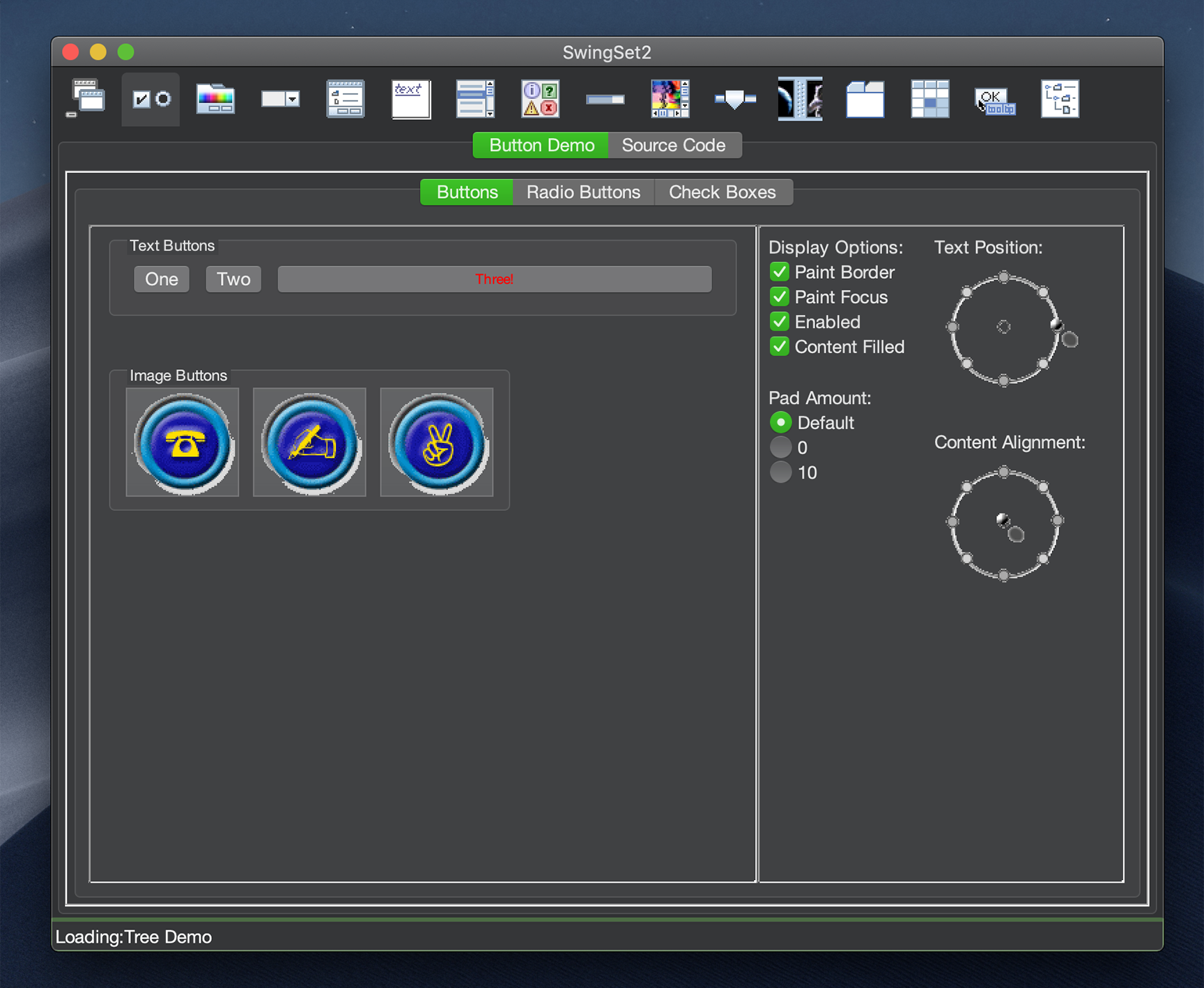 dark SwingSet 2 buttons